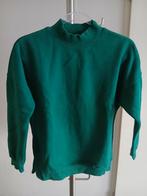 Fleece sweater/hoodie/trui meisjes, groen, maat 164, Enlèvement, Comme neuf, Fille, Pull ou Veste