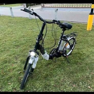 Elektrische plooiefiets 2j gatantie, Fietsen en Brommers, Brommers | Tomos, Zo goed als nieuw, Ophalen of Verzenden