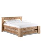 Steiger houten bed, Ophalen, Steigerhout, Tweepersoons, Zo goed als nieuw