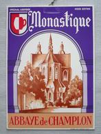 Reclame Monastique abdijbier, Ophalen of Verzenden, Zo goed als nieuw, Reclamebord