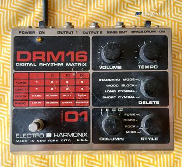 Electro harmonix DRM16 pedal / pedaal van de jaren '80 beschikbaar voor biedingen