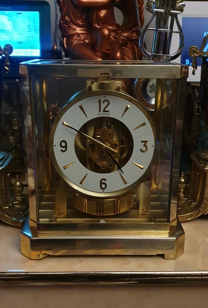 Jaeger - LeCoultre Cie & Atmos 528-8 528-8, Antiek en Kunst, Antiek | Klokken, Ophalen of Verzenden