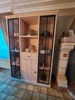 Set de salle à manger (vitrine, commode, table et chaises), Maison & Meubles, Enlèvement, Comme neuf, Landelijk modern, 4 à 6 chaises