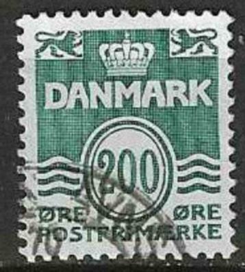 Denemarken 1983 - Yvert 782 - Waarde onder kroon (ST)