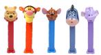 5 PEZ dispensers Winnie the Pooh uit 2001, Verzamelen, Ophalen of Verzenden, Zo goed als nieuw