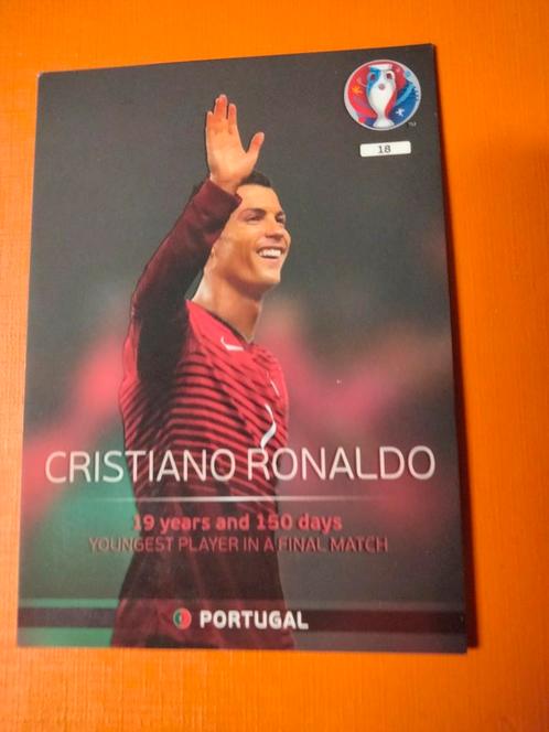 Panini euro 2016: adrenalynkaartje Ronaldo, Verzamelen, Stickers, Zo goed als nieuw, Ophalen of Verzenden