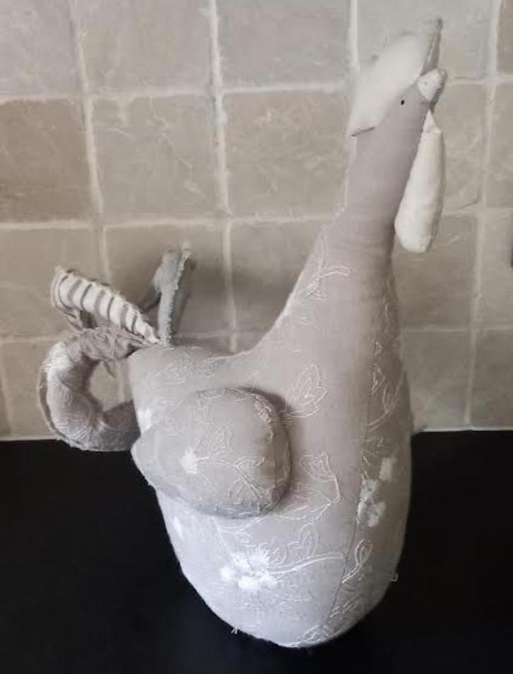 Knuffel kip in stof, Diversen, Pasen, Zo goed als nieuw, Ophalen of Verzenden