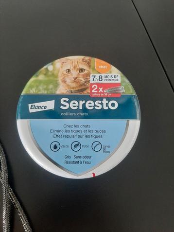 2 Seresto kattenhalsketting  beschikbaar voor biedingen