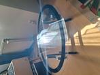 Salontafel met glazen blad, Ophalen