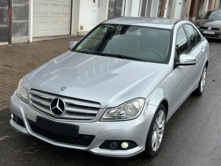 Mercedes C200CDI Avantgarde Automaat Euro5 GPS 1e eigenaar, Auto's, Mercedes-Benz, Bedrijf, C-Klasse, ABS, Adaptieve lichten, Airbags