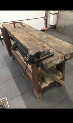 Heel stevige houten werkbank(zwaar model), Ophalen, Gebruikt