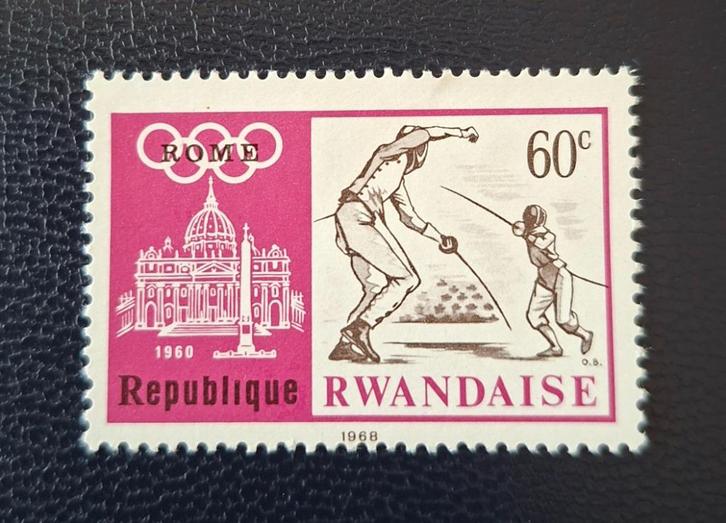 Postzegel Rwanda OBP 265*, Postzegels en Munten, Postzegels | Afrika, Ophalen of Verzenden