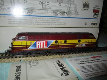 Marklin  83468 Locomotive Luxembourgeoise Série spéciale RTL beschikbaar voor biedingen