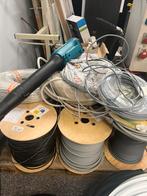 Elektriciteit kabels pallet, Doe-het-zelf en Bouw, Elektriciteit en Kabels, Ophalen of Verzenden