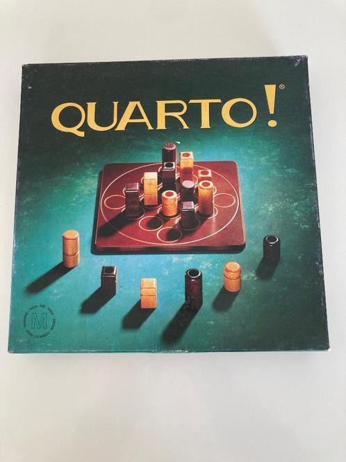 Quarto!, Hobby en Vrije tijd, Gezelschapsspellen | Bordspellen, Gebruikt, Een of twee spelers, Ophalen of Verzenden