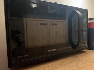 Samsung combi oven/microgolf, Elektronische apparatuur, Microgolfovens, Ophalen, Oven, Zo goed als nieuw, Draaiplateau