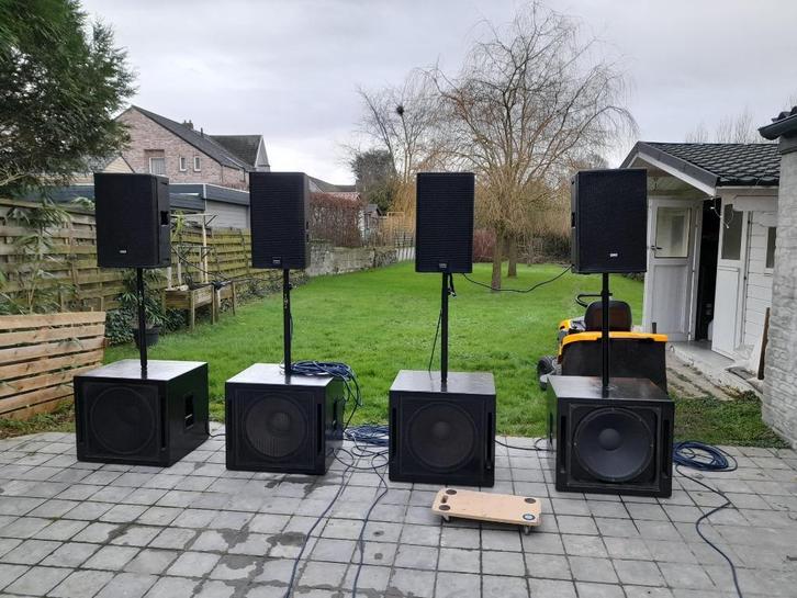 Ensembles de sonorisation passifs Beyma Qsc Dad, Musique & Instruments, Amplis | Clavier, Moniteur & Sono, Utilisé, Sono, 1000 watts ou plus