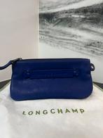 Longchamp paarse etui, Zo goed als nieuw, Leer, Paars
