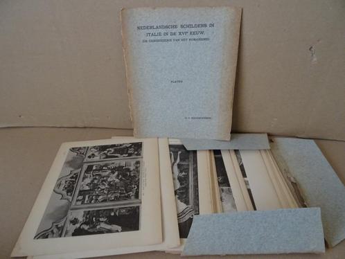 Nederlandsche schilders in Italië in de XVIe eeuw Platen1912, Antiek en Kunst, Kunst | Overige Kunst, Ophalen of Verzenden
