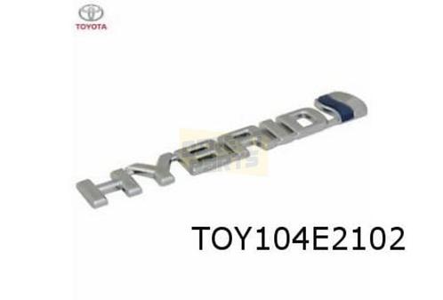Toyota Corolla E21 embleem tekst ''Hybrid'' zijkant Rechts O, Autos : Pièces & Accessoires, Carrosserie & Tôlerie, Toyota, Neuf