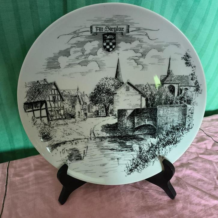Bavaria Mitterteich sierbord van "Alt-Sieglac", Antiek en Kunst, Antiek | Keramiek en Aardewerk, Ophalen
