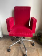 Pub & Club bureaustoel, Huis en Inrichting, Ophalen, Zo goed als nieuw, Rood, Bureaustoel