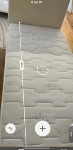 Lit 1 personne 90*200, Maison & Meubles, Chambre à coucher | Lits, 90 cm, Une personne, Enlèvement, Utilisé