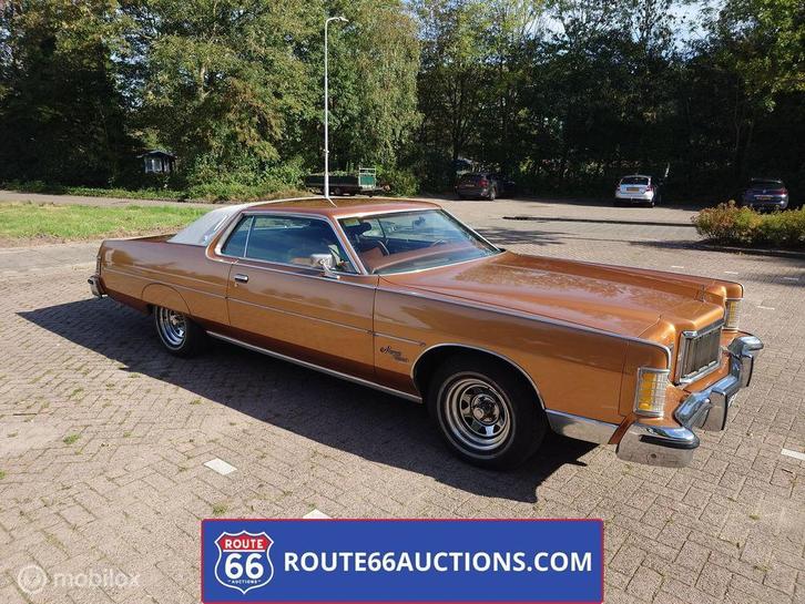 Mercury Marquis Brougham | 1976 | Route 66 Auctions, Auto's, Oldtimers, Bedrijf, Te koop, Mercury, Benzine, Overige carrosserie
