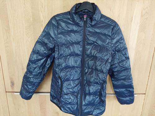 Donsjasje mt S, Kleding | Dames, Jassen | Zomer, Gedragen, Maat 36 (S), Blauw, Ophalen of Verzenden