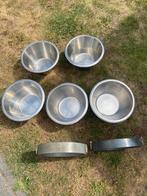 5 etenbakken + 2 ophangenringen, Dieren en Toebehoren, Ophalen, Zo goed als nieuw