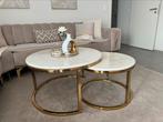 Tafel in de woonkamer, Ophalen, Overige materialen, 50 tot 100 cm, 50 tot 75 cm