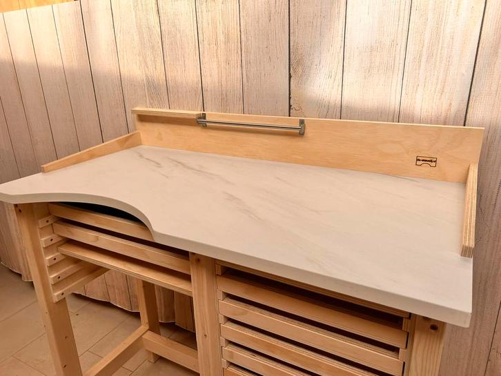 Etabli d'horloger de 120 cm de large, Hobby & Loisirs créatifs, Hobby & Loisirs Autre, Neuf, Enlèvement