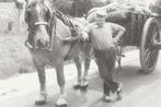 Edmond Huybrechts, met boerenkar en paard 1937-2001, Collections, Images pieuses & Faire-part, Enlèvement ou Envoi