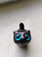 Joli chaton en bois noir aux yeux bleus vifs, Enlèvement ou Envoi