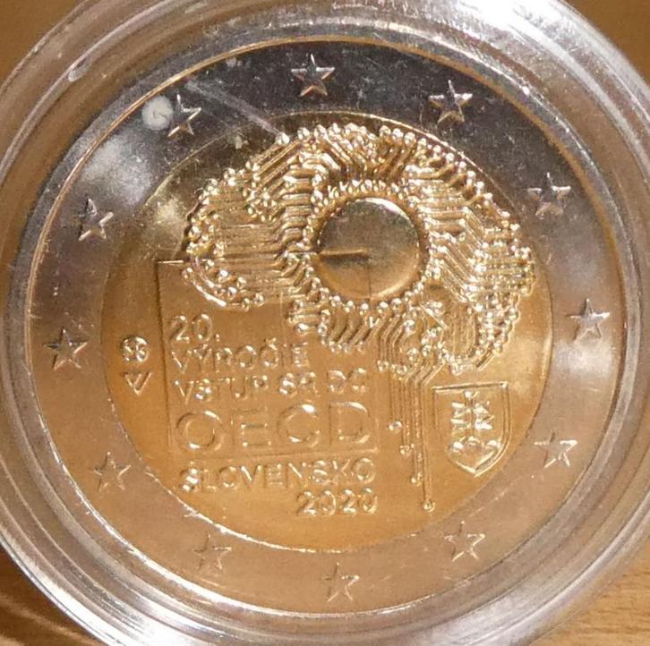 2 euro Slowakije 2020, Postzegels en Munten, Munten | Europa | Euromunten, Losse munt, 2 euro, Slowakije, Ophalen of Verzenden