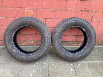 2x banden 195 / 75 R 16 C Zo goed als Nieuw  beschikbaar voor biedingen