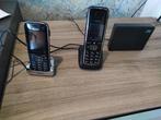 Téléphone sans fil, Ophalen of Verzenden, Gebruikt, 2 handsets