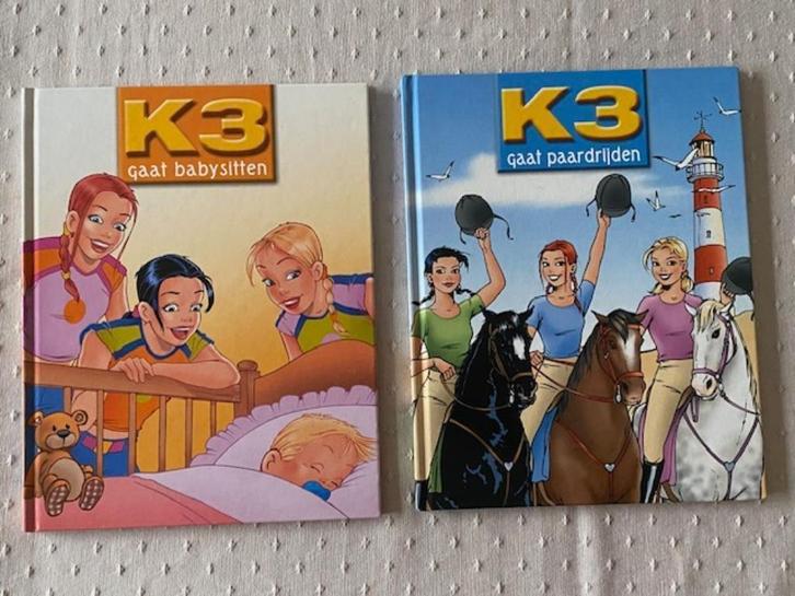 2 boeken : K3 gaat babysitten / K3 gaat paardrijden, Boeken, Kinderboeken | Jeugd | onder 10 jaar, Ophalen of Verzenden