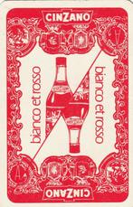S K LIK 3 / CINZANO  BIANCO ET ROSSO, Verzamelen, Ophalen of Verzenden, Nieuw, Speelkaart(en)