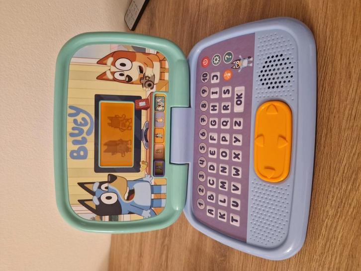 Vtec Bluey activiteiten laptop, Kinderen en Baby's, Speelgoed | Vtech, Zo goed als nieuw, Ophalen of Verzenden