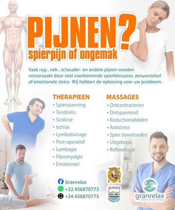 Massage Terapy kinesioloog / naar jouw huis, Massage sportif