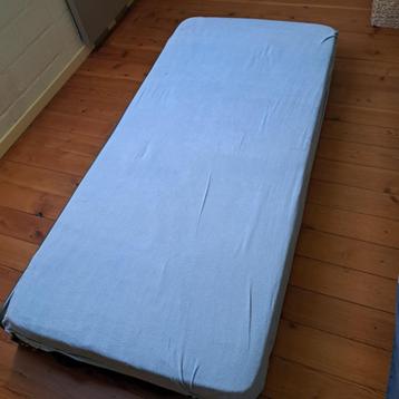 logeerbed, Huis en Inrichting, Slaapkamer | Bedden, Ophalen, Gebruikt, 90 cm, Eenpersoons