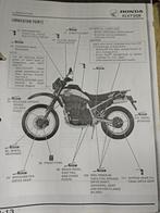 werkplaats boek Honda XLV 750 R, Ophalen, Zo goed als nieuw, Merk of Model