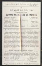 Priester Demeyere, Verzenden