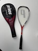 Prince Force squashracket met hoes, Sports & Fitness, Squash, Enlèvement, Utilisé, Raquette, Avec housse