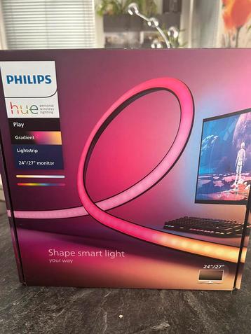 Philips HUE-monitor met gradiëntlichtstrip, 24'/27' beschikbaar voor biedingen