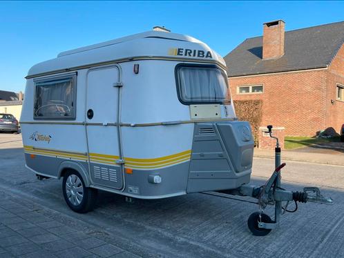 Eriba Touring Puck + originele voortent + luifel, Caravans en Kamperen, Caravans, Particulier, tot en met 2, tot 500 kg, Standaardzit