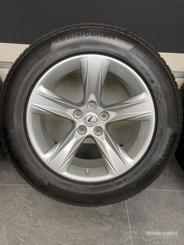 18” originele Lexus RX450h velgen + winterbanden 5x114.3     beschikbaar voor biedingen