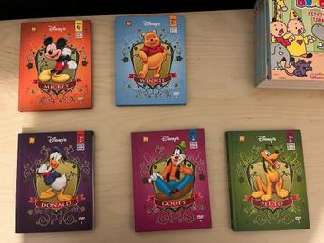5 Disney kinderboeken met DVD