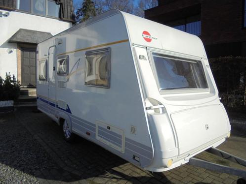 Bürstner Amara Luxus 430TS,5/2001,4pp(vast bed&rondzit), Caravans en Kamperen, Caravans, Particulier, tot en met 4, 1000 - 1250 kg